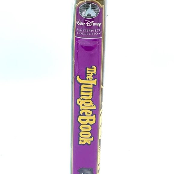 WALT DISNEY'S MASTERPIECE COLLECTION "THE JUNGLE BOOK" VHS - Picture 2 of 4